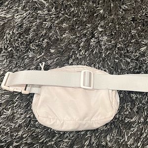 White Lulu Lemon Belt Bag